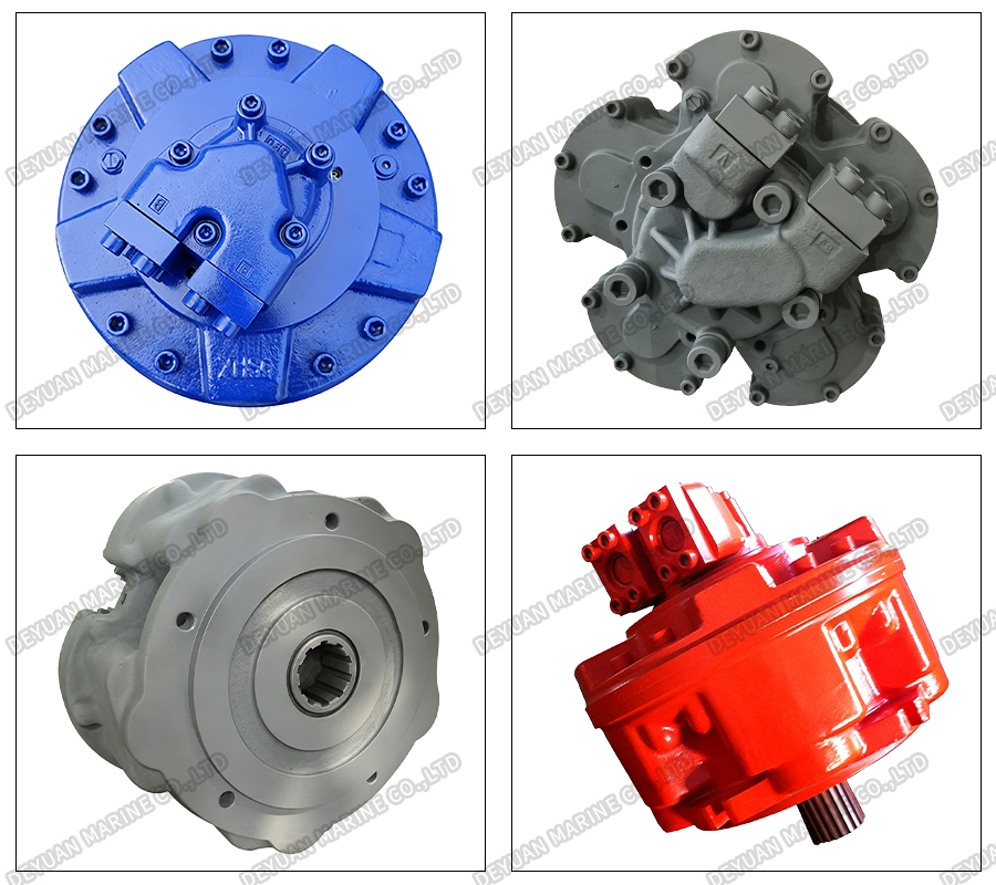 CCS Certified High Torque Hydraulic Motor-DEYUAN MARINE 1 Сертифицированный CCS гидравлический двигатель с высоким крутящим моментом-DEYUAN MARINE 1