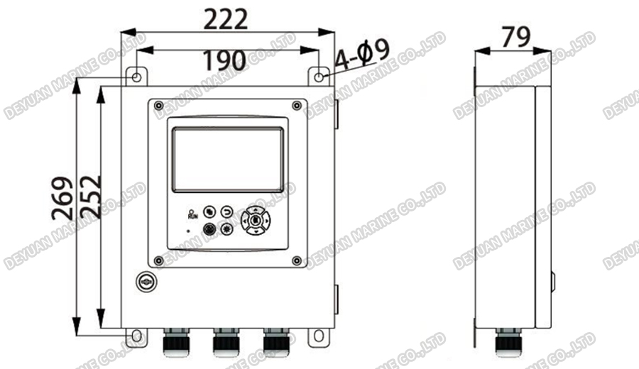 SDS-RP Wall Type Repeater-DEYUAN MARINE2 SDS-RP Ретранслятор настенного типа-DEYUAN MARINE2