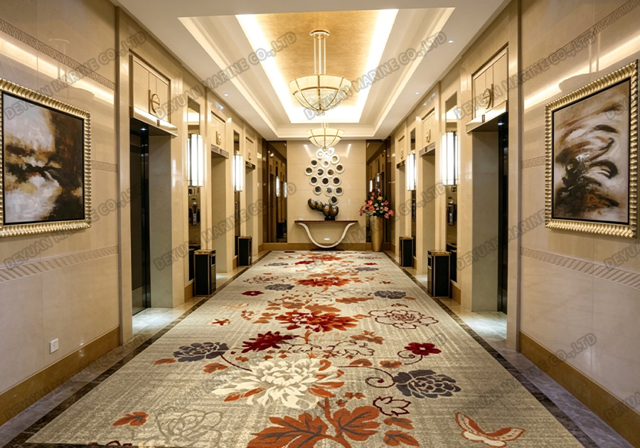 Flame-Retardant Corridor Carpets -DEYUAN MARINE7 Огнестойкие ковры для коридора - DEYUAN MARINE7