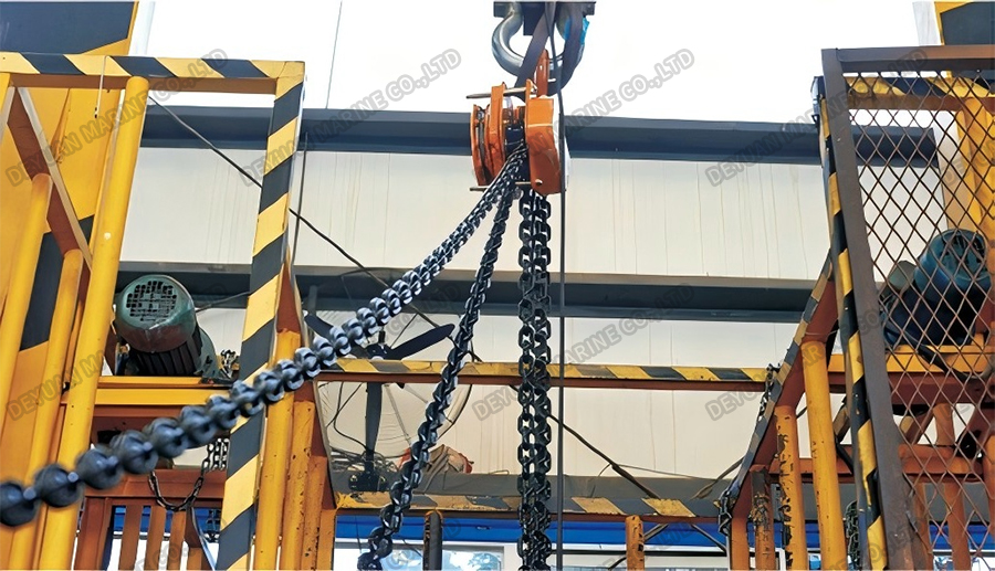 Marine VC-B Hand Chain Hoist -DEYUAN MARINE4 Морской ручной цепной подъемник VC-B - DEYUAN MARINE4