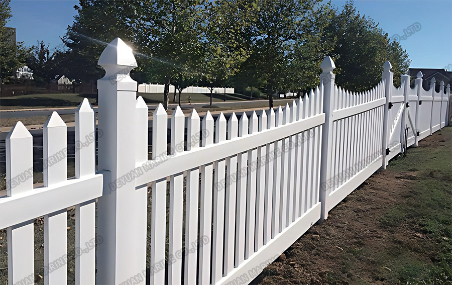 P Series PVC Picket Fence-DEYUAN MARINE8 Штакетник из ПВХ серии P-DEYUAN MARINE8