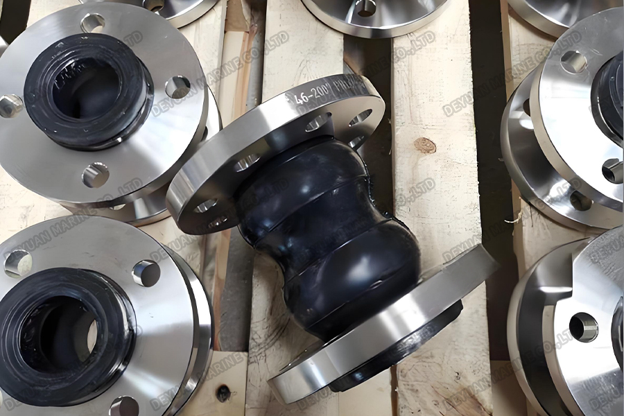 CKST Type Marine Flexible Double Ball Rubber Joint-DEYUAN MARINE2 Тип CKST Морское гибкое двухшаровое резиновое соединение-DEYUAN MARINE2