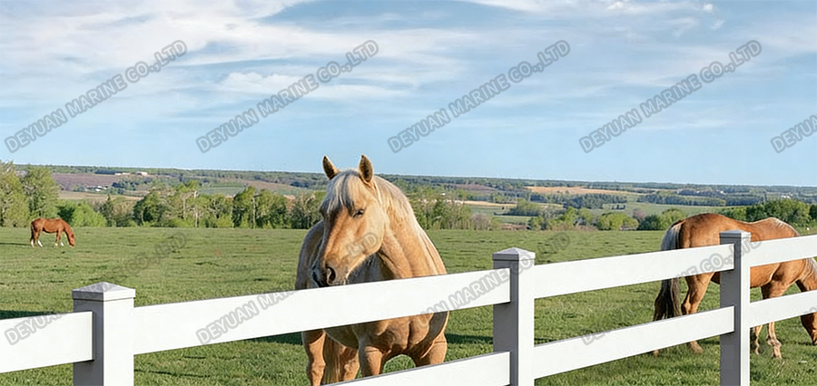 PVC Horse Fence-DEYUAN MARINE8 ПВХ Лошадь Забор-DEYUAN MARINE8