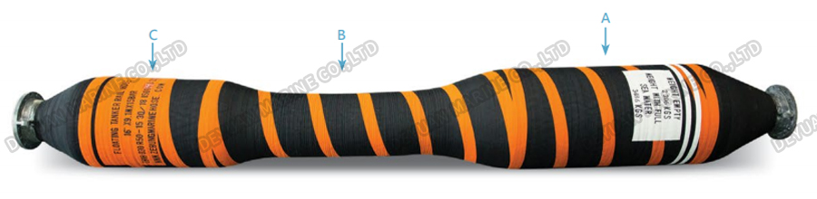 Tanker Rail Floating Hose-DEYUAN MARINE5 Плавающий шланг для танкерной железной дороги-DEYUAN MARINE5