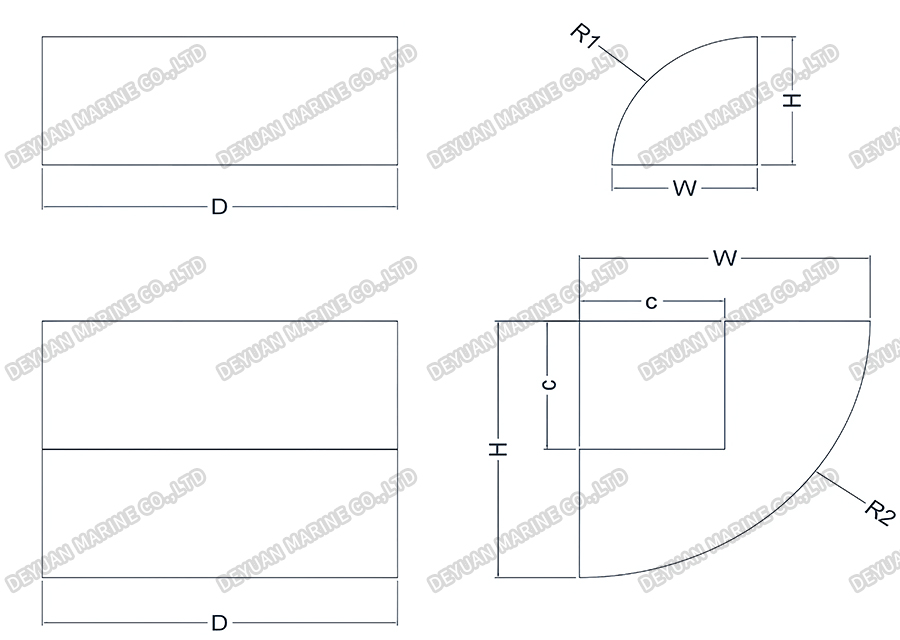 SRC Frame Rounded Corner Module 3 Модуль SRC Frame с закругленными углами 3