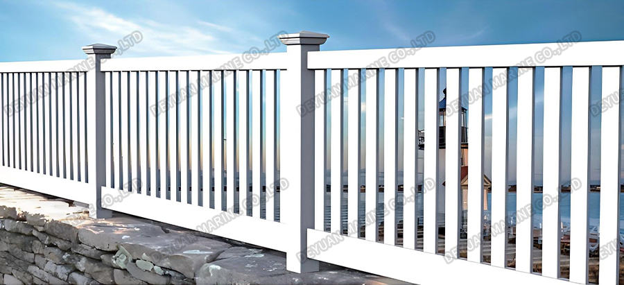 C Series PVC Picket Fence-DEYUAN MARINE6 Забор из ПВХ серии C-DEYUAN MARINE6