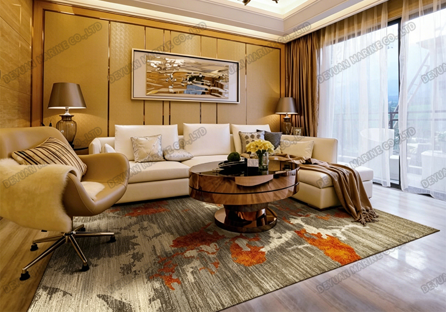 Soundproof Guest Rooms Carpets -DEYUAN MARINE7 Звукоизоляционные ковры в гостевых комнатах - DEYUAN MARINE7