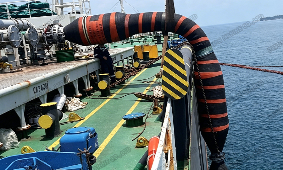 Tanker Rail Floating Hose-DEYUAN MARINE4 Плавающий шланг для танкерной железной дороги-DEYUAN MARINE4