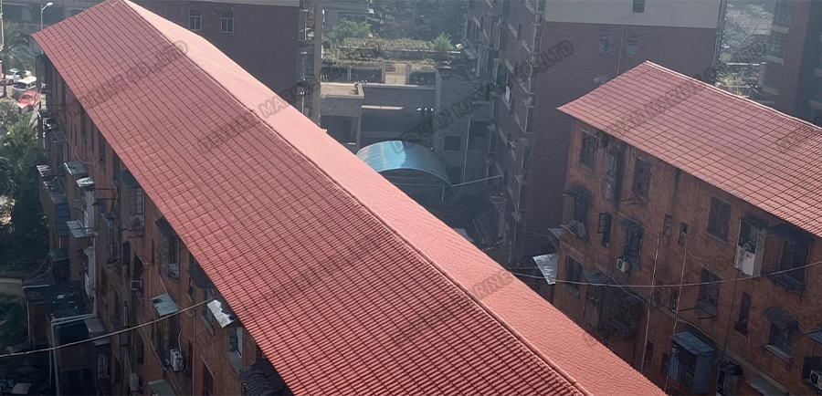 Roma Roof Sheet-DEYUAN MARINE2. Лист крыши Roma-DEYUAN MARINE2.