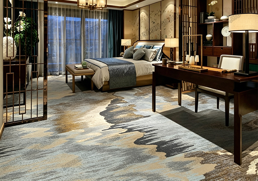 Soundproof Guest Rooms Carpets -DEYUAN MARINE6 Звукоизоляционные ковры для гостевых комнат - DEYUAN MARINE6