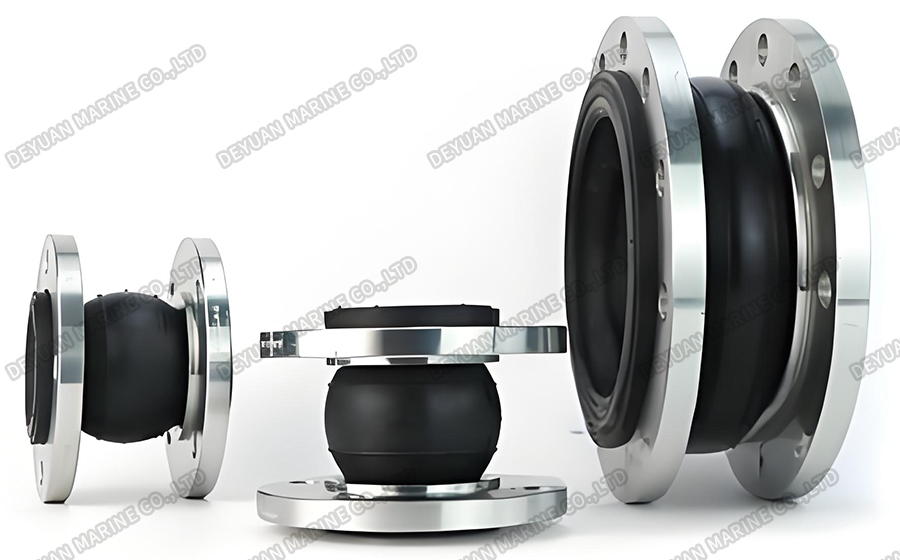 CKXT Series Flexible Single Ball Rubber Joint-DEYUAN MARINE2 Гибкое резиновое соединение с одним шаром серии CKXT-DEYUAN MARINE2