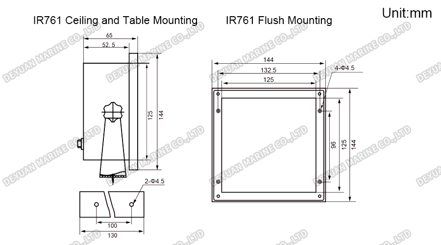 Dual-loop Wind Direction Repeater-DEYUAN 3 Двухконтурный повторитель направления ветра-DEYUAN 3