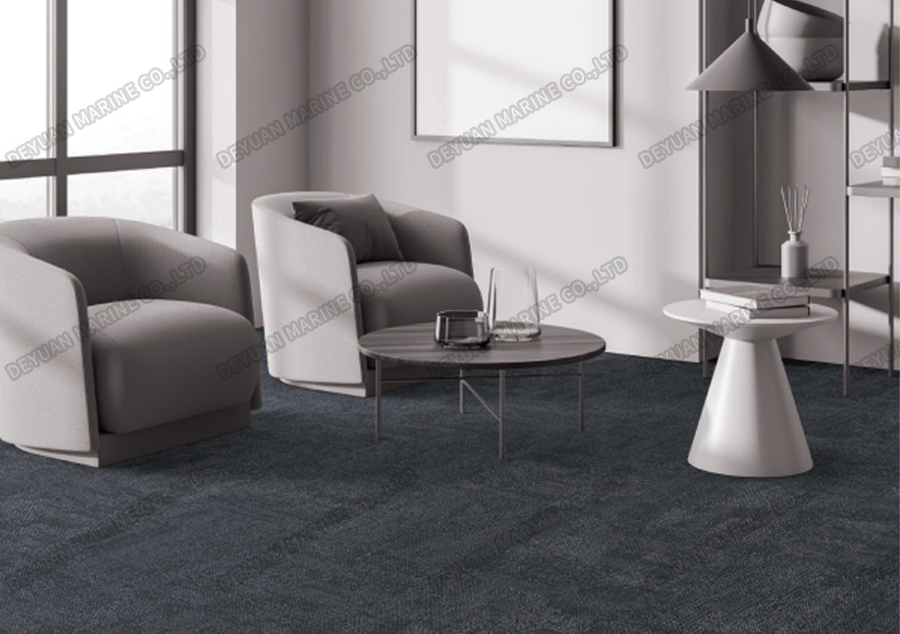 Shipyard Conference Room Carpet Tiles-DEYUAN MARINE6 Ковровая плитка для конференц-зала верфи-DEYUAN MARINE6