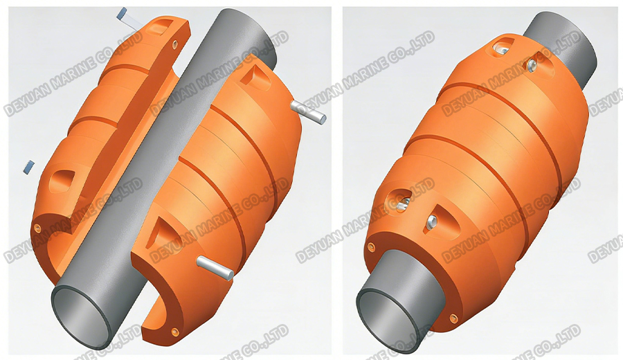 Pipeline Floating Body-DEYUAN MARINE5 Плавающее тело трубопровода-DEYUAN MARINE5