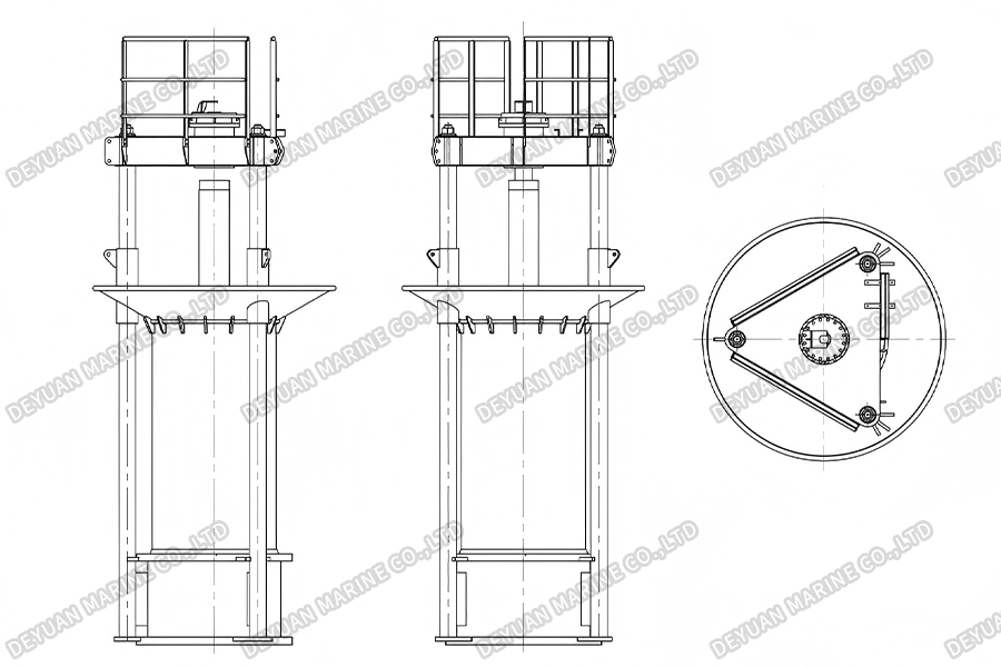 Trailing Suction Hopper Dredger Overflow-DEYUAN MARINE2 Прицепной всасывающий бункер-земснаряд с переливом-DEYUAN MARINE2