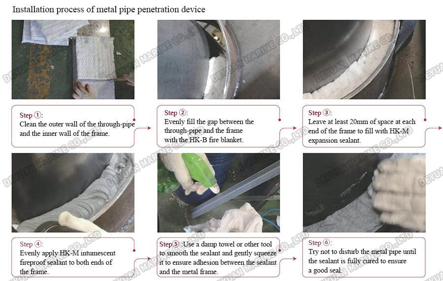 HK-M Type Expansion Fireproof Sealant-DEYUAN MARINE2 Расширяющийся огнестойкий герметик типа HK-M-DEYUAN MARINE2