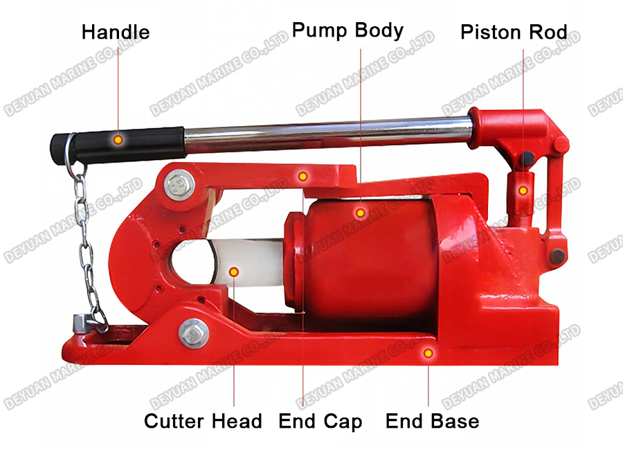 Hydraulic Wire Rope Cutter-DEYUAN MARINE4 Гидравлический канаторез-DEYUAN MARINE4