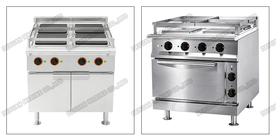 Marine Electric Cooking Ranges-DEYUAN MARINE 3. Морские электрические плиты-DEYUAN MARINE 3.