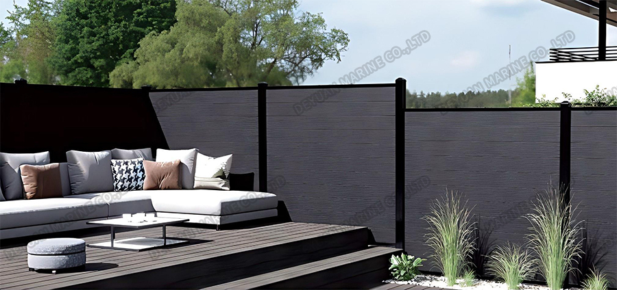 WPC Fence-DEYUAN MARINE5 ДПК Забор-DEYUAN MARINE5