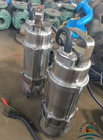 SS316L Вертикальный морской погружной насос морской воды серии CQX 