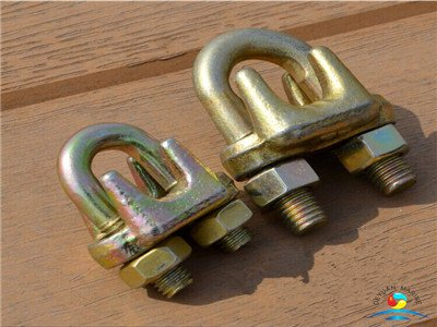 Зажимы для тросов из ковкого цинкового сплава американского типа