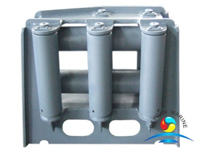 Девять роликов Fairleads Type E CB3062-79 Standard Cast Iron Material
