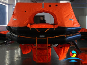 Надувной спасательный плот для выброса за борт HSR-Y Type 8