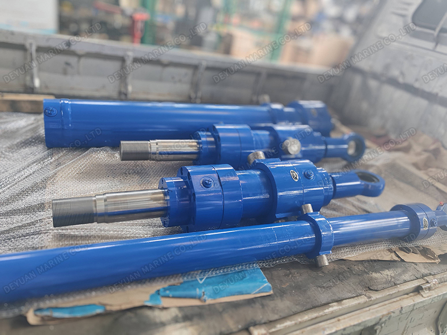 Настраиваемые гидравлические цилиндры для спасательного оборудования-Deyuan Marine 3