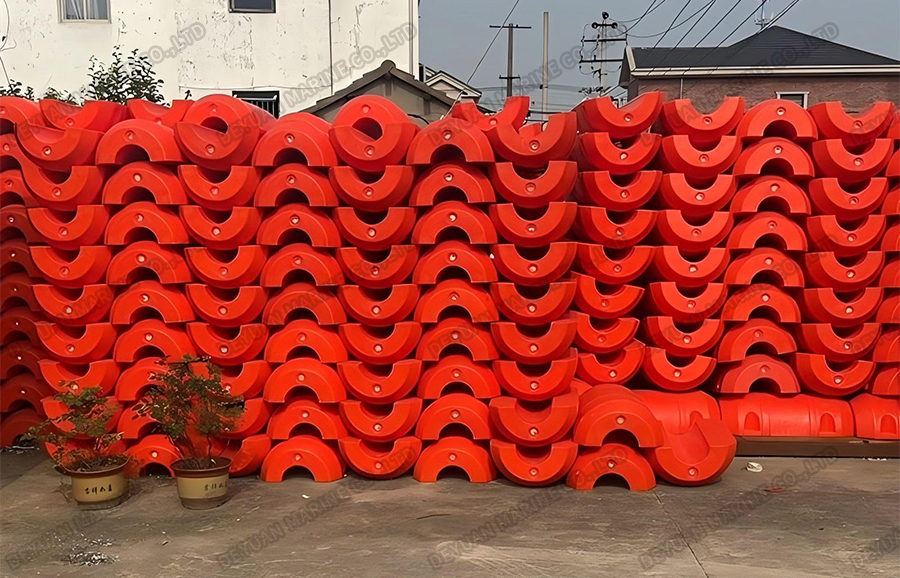 FT600x700 Модульный поплавок с болтами из нержавеющей стали 304 - DEYUAN MARINE4