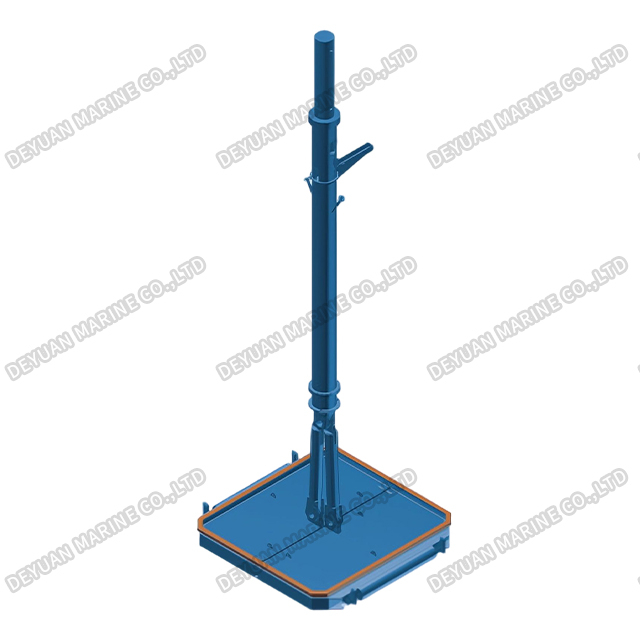 Нижняя дверь для земснаряда с прицепным всасывающим бункером 