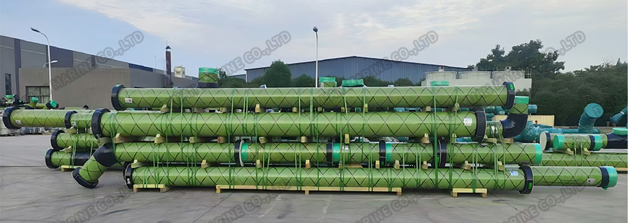 Проводящие трубы из стеклопластикаDEYUAN MARINE3