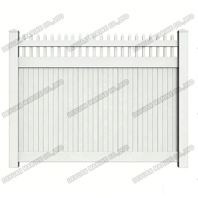 Стиль ограждения из ПВХ