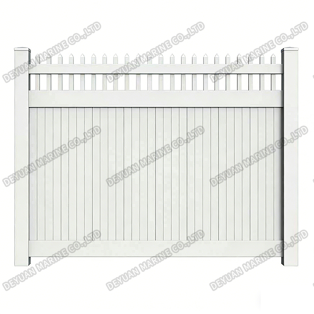 Стиль ограждения из ПВХ