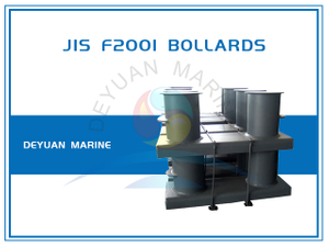 Сварной стальной столб JIS F 2001 Double Bitt с основанием для продажи