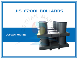 Сварной стальной столб JIS F 2001 Double Bitt с основанием для продажи