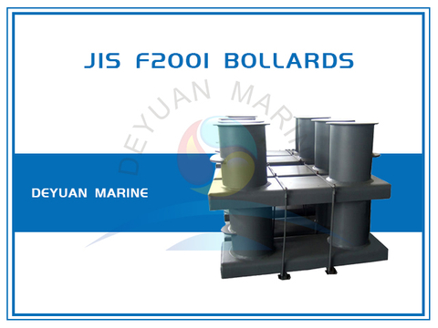 Сварной стальной столб JIS F 2001 Double Bitt с основанием для продажи