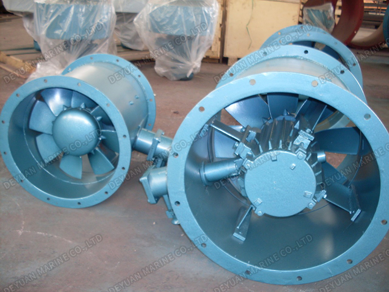 Взрывозащищенные осевые вентиляторы CBZ-DEYUAN MARINE 1