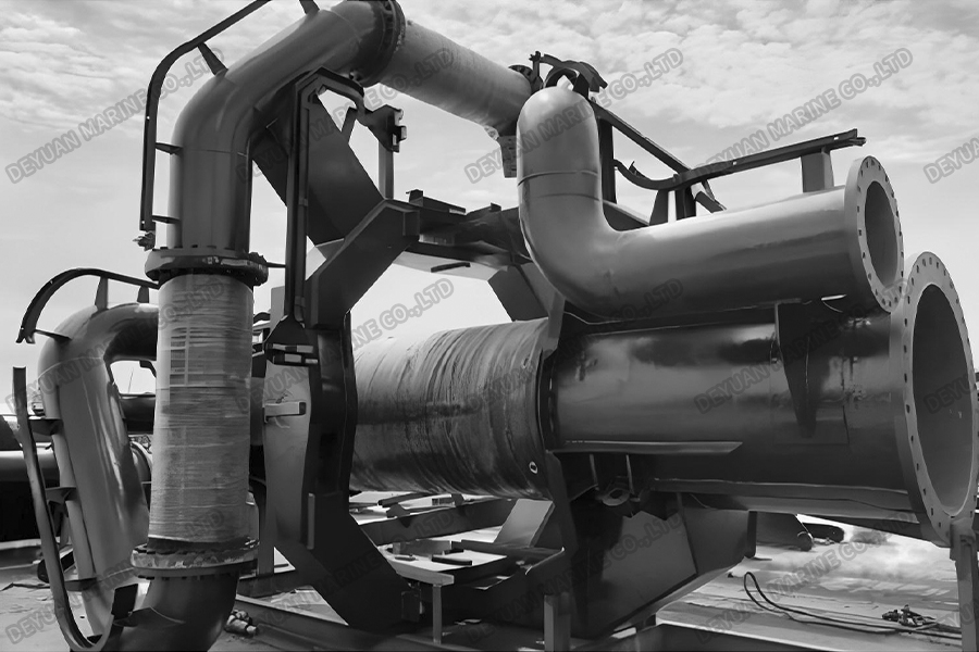 Система всасывания бункерного земснаряда-DEYUAN MARINE3