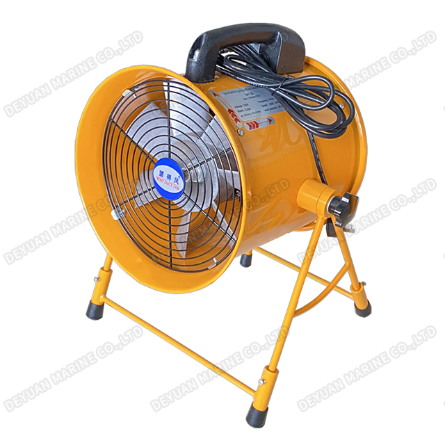 Портативный осевой вентилятор с А-образной рамой и регулируемым наклоном
