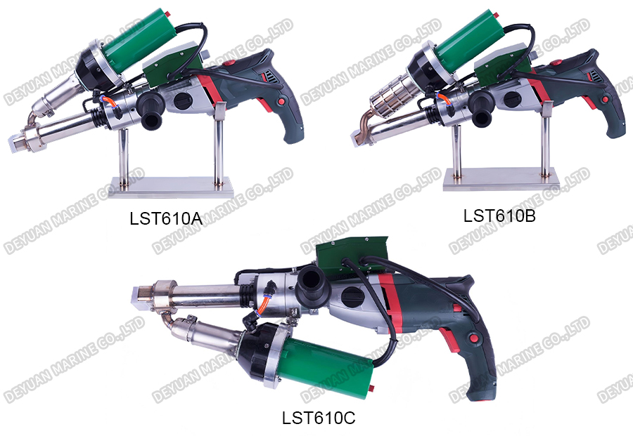 Серия экструзионных сварочных аппаратов с двойным нагревом LST610-DEYUAN MARINE7