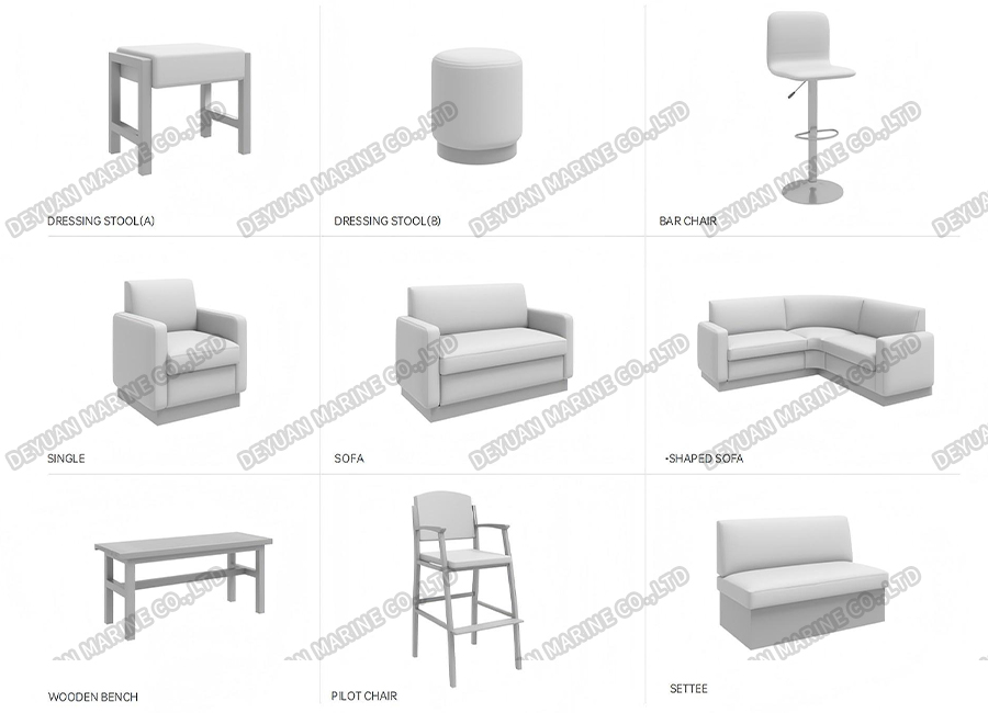 Диван и стулья Мебель-DEYUAN MARINE9.