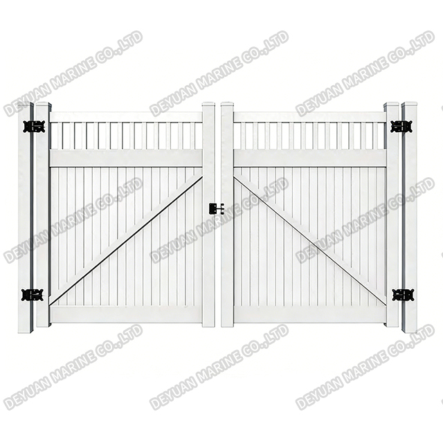 Стиль ограждения из ПВХ