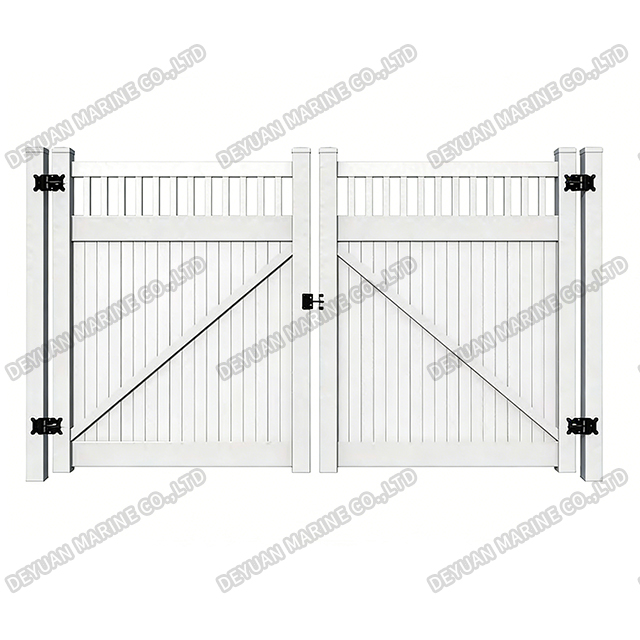 Стиль ограждения из ПВХ