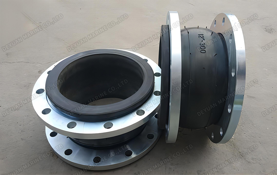 Резиновые компенсаторы с одним сильфоном типа KXT-DEYUAN MARINE 2