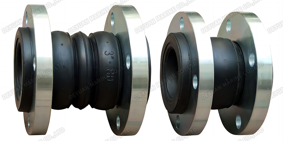 Тип BS 4504 резиновый компенсатор британского стандарта PN10 PN16-DEYUAN MARINE 2