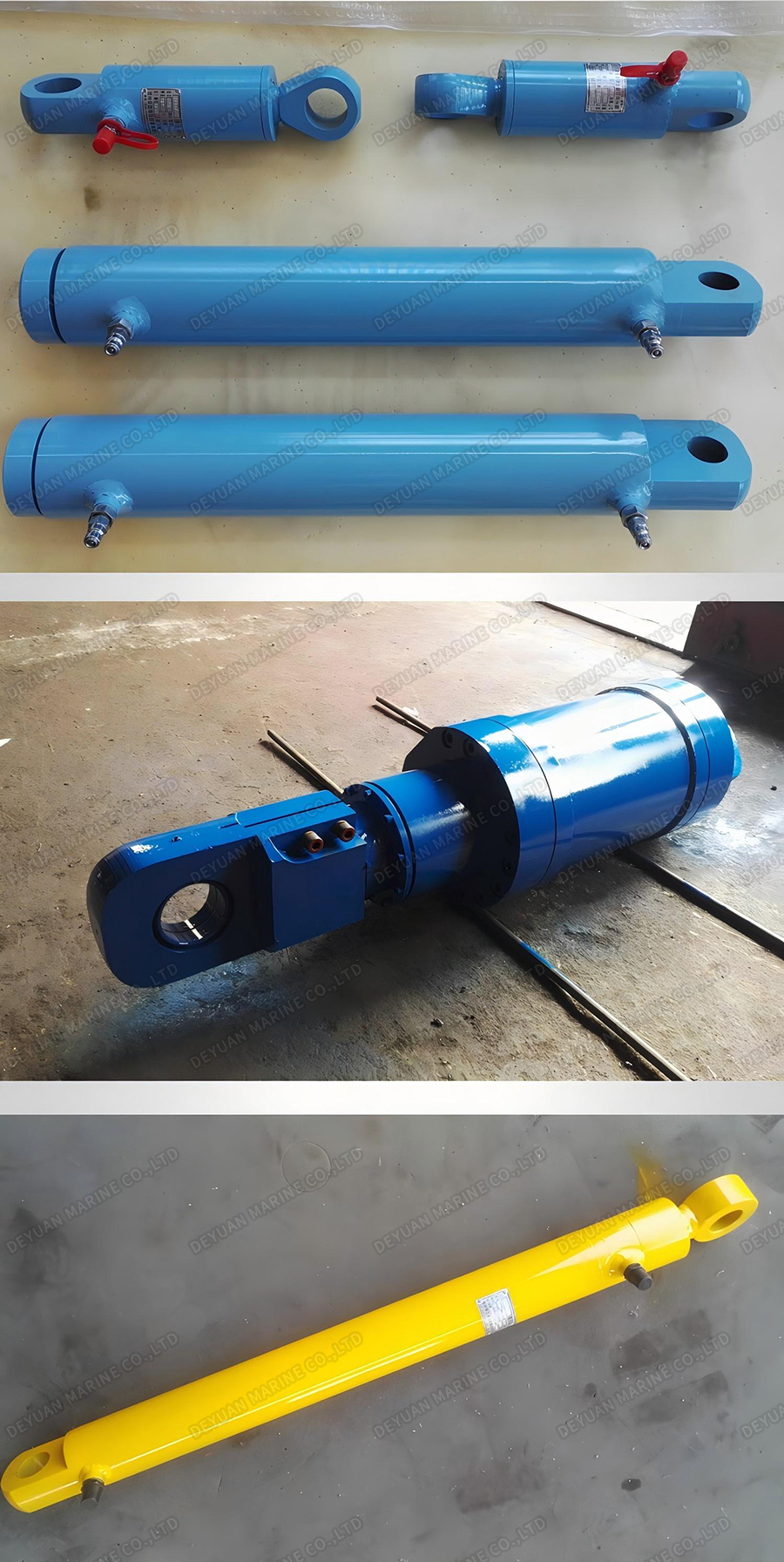 Настраиваемый телескопический гидравлический цилиндр крана-DEYUAN MARINE 3
