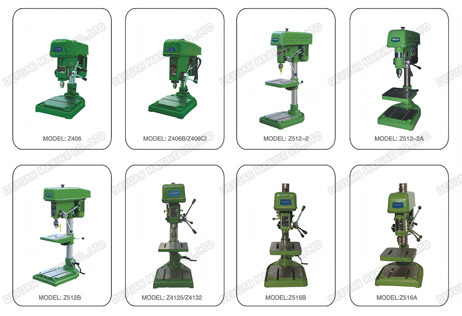 Промышленные настольные сверлильные станки диаметром 6 мм31,5 мм малой и средней серии-DEYUAN MARINE 1