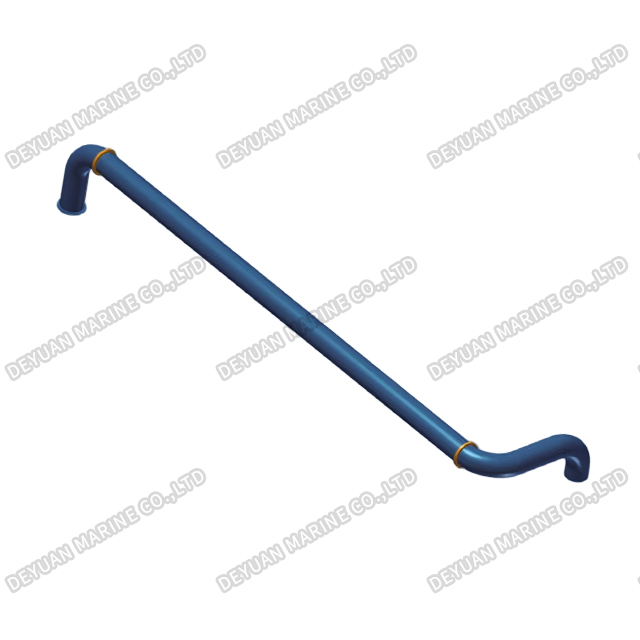 Выпускной трубопровод земснаряда для земснаряда с фрезой