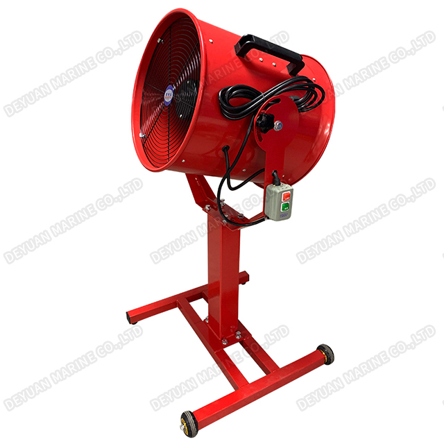 16-дюймовый мобильный вентилятор с Т-образной рамой и регулируемым наклоном