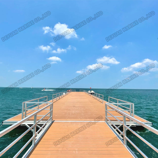 Плавающий мост из алюминиевого сплава